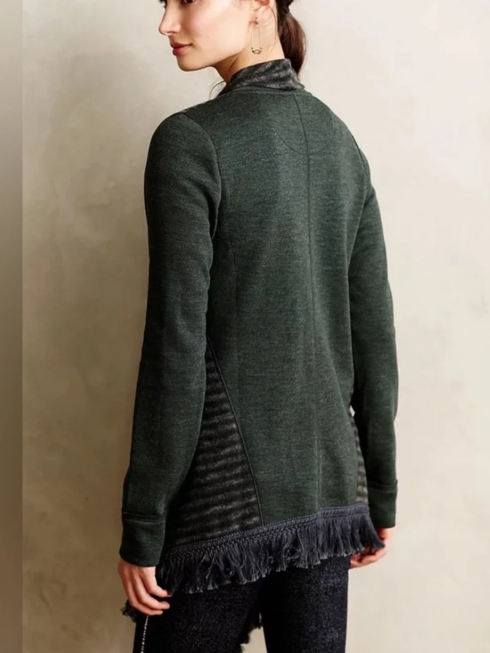 Anthropologie Saturday Sunday Elise Blanket Cardigan Size XS (NO BELT) - Picture 2 of 7